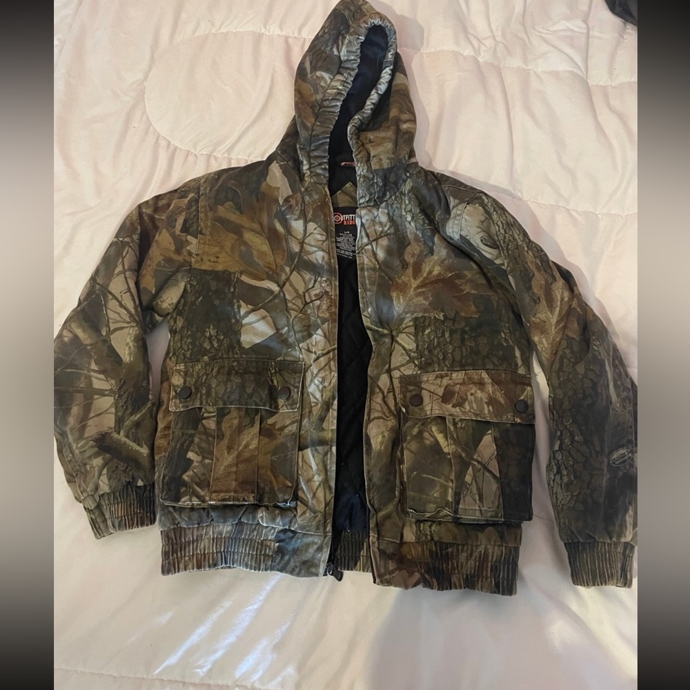 Camouflage kids outfitters ridge jacket